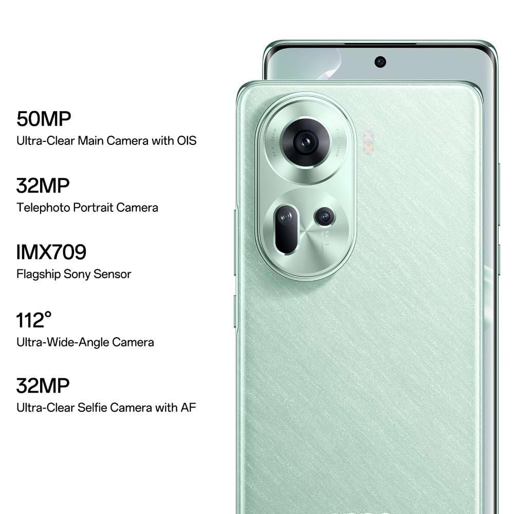 Oppo Reno 11 5G Wave Green128 GB 8 GB RAM