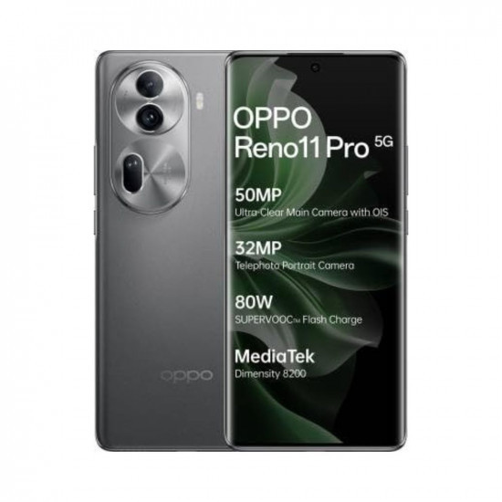 Oppo Reno 11 Pro 5G (Rock Grey, 256 GB) (12 GB RAM)