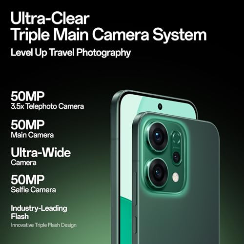 OPPO Reno14 5G Forest Green 8GB RAM 256GB Storage
