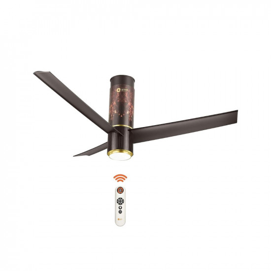 Orient Electric Aeroslim 1200mm BLDC motor Smart Ceiling Fan with IOT, Remote & Under light (Flame Gold)