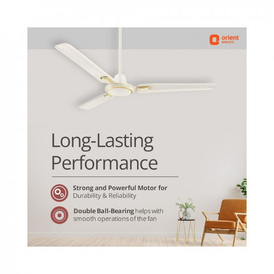Orient Electric Pacific Air Decor  1200mm BEE Star Rated Ceiling Fan