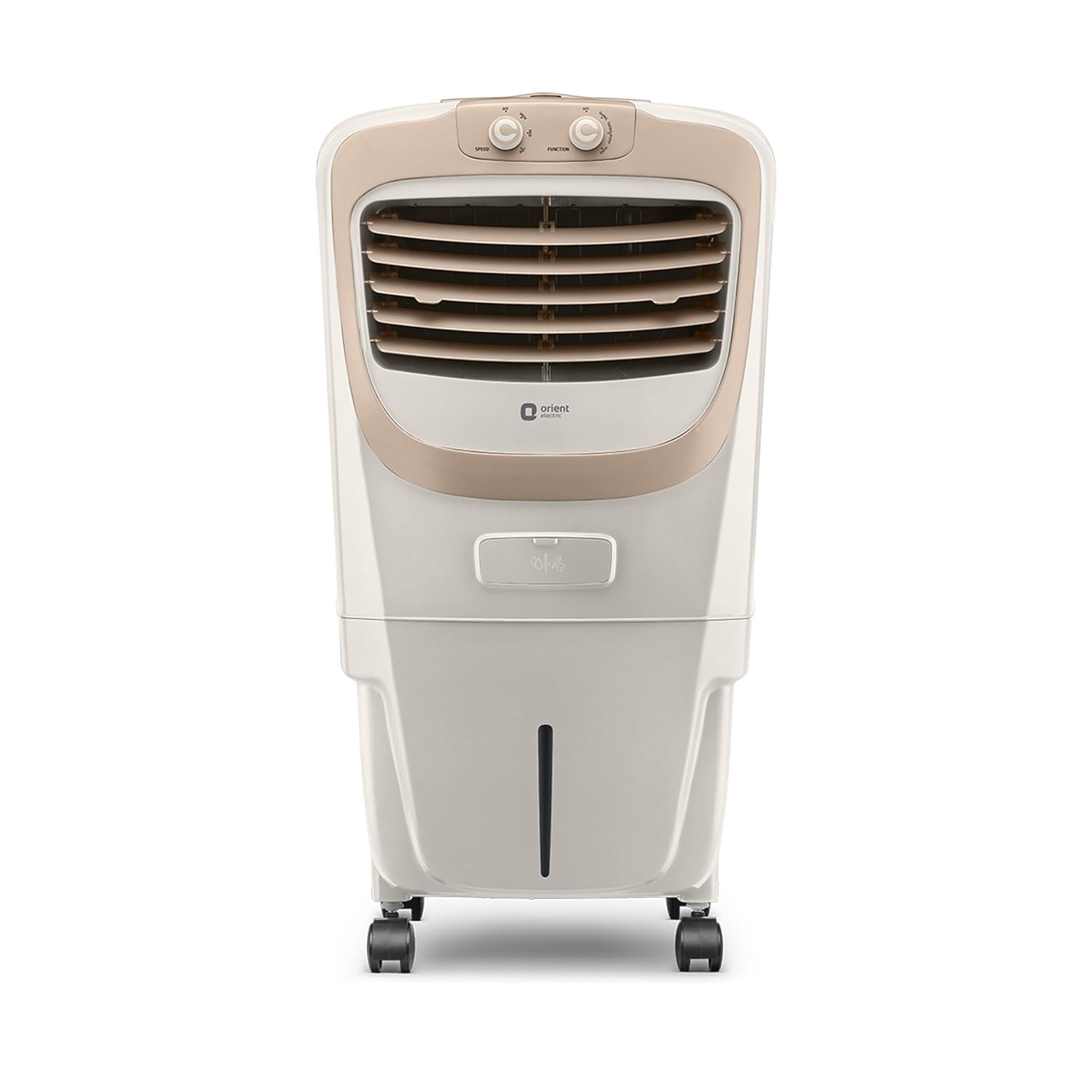 Orient Electric Premia 26 L Personal Air Cooler Home  Densenest Honeycomb Pads With Dust Filter  Inverter Compatible  Portable Air Cooler For Room  Ice Chamber For Extra Cooling  Beige