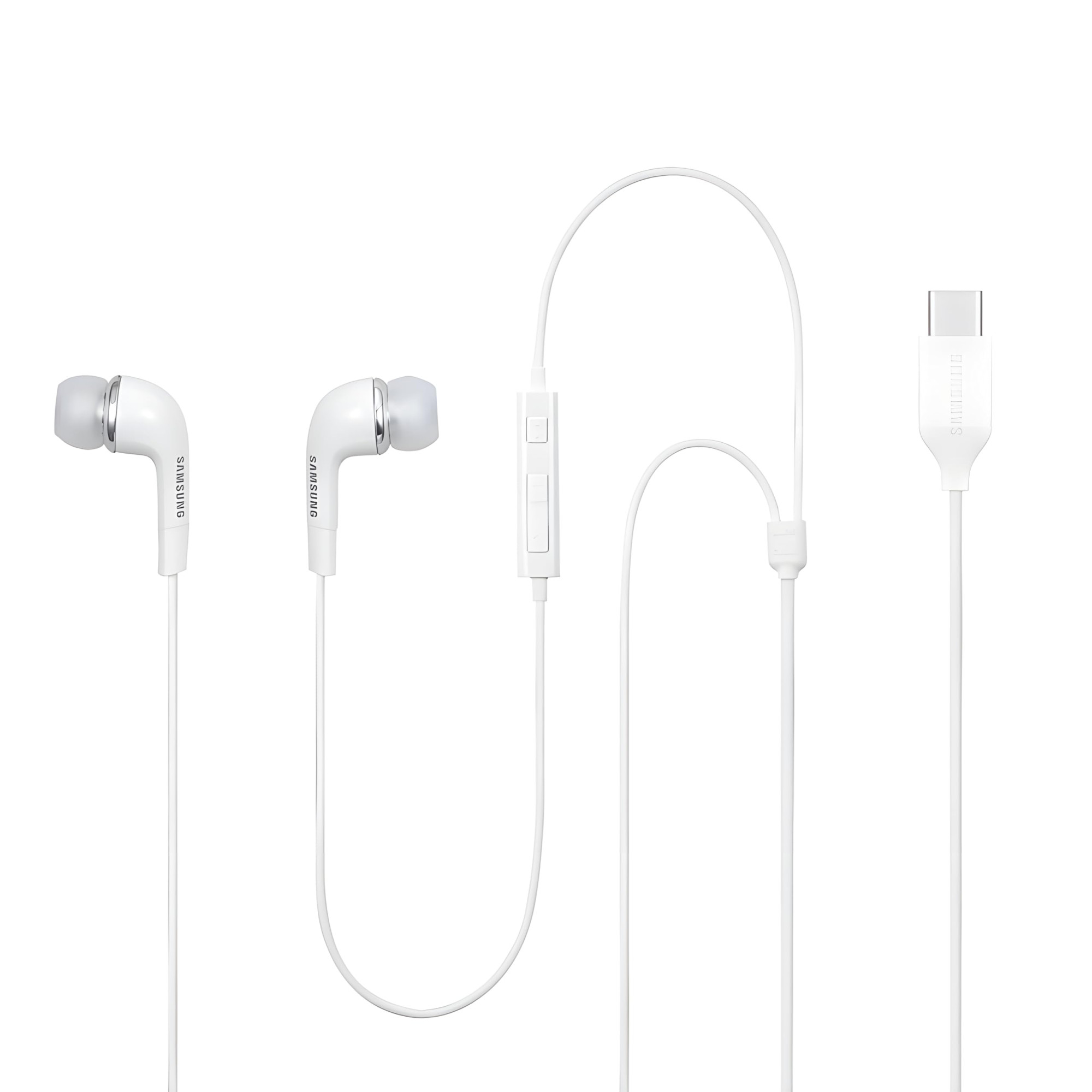 Original Type C Earphone Compatible with Samsung S24 Headphones with Microphone Noise Isolation Stereo Wired Earphones for Samsung Galaxy S22 S23 Ultra Pixel 7a iPhone 15 to 16 Series