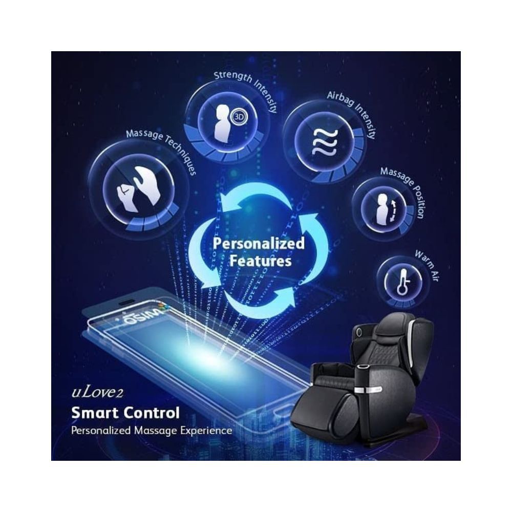 OSIM uLove 2 Full Body Luxurious Massage Chair | 4-Hand Massage Chair | V-Handâ¢ with 720Â° Roller Balls (Patented)