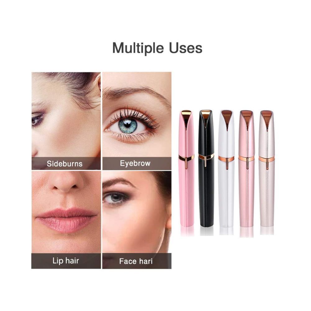 Painless Facial Hair Removal for Women, Electric Eyebrow Remover Trimmer