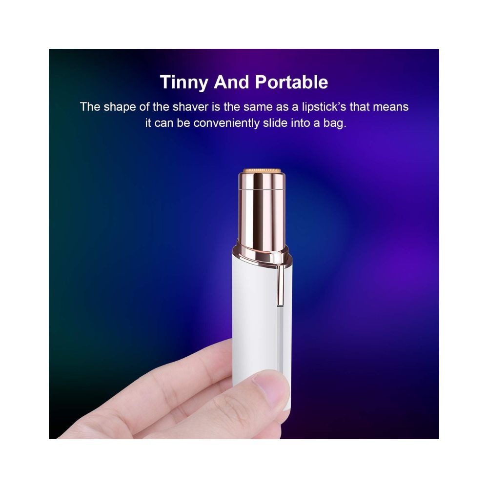 Painless Facial Hair Removal for Women,USB Rechargeable Painless Waterproof Facial Hair Remover