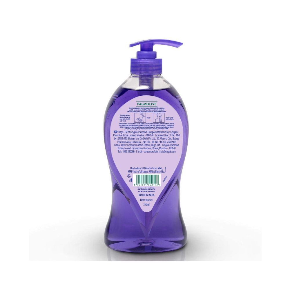 Palmolive Aroma Absolute Relax Gel Single Pump Bottle Essential Oil & Iris Extracts for a Soft and Smooth Skin Silicones Body Wash - 750ml