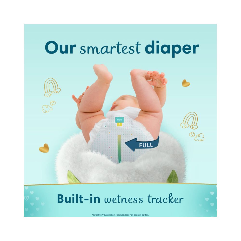 Pampers Premium Care Pants, New Born Extra Small size baby Diapers, (NB/XS) 70 count Softest ever Pampers