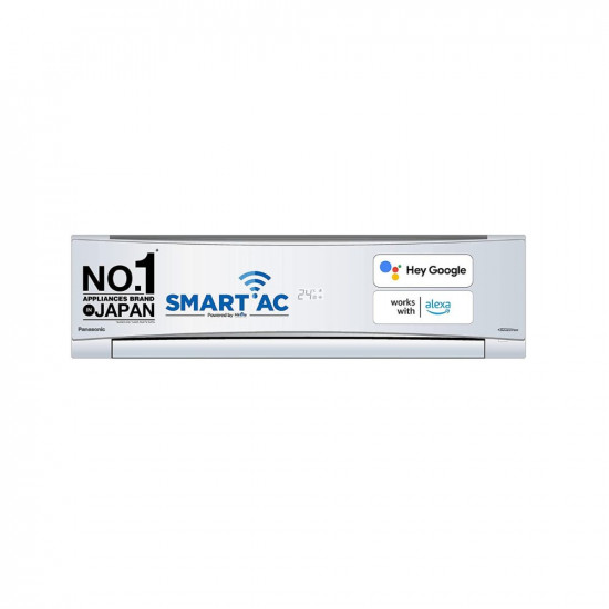 Panasonic 1.5 Ton 4 Star Wi-Fi Inverter Smart Split AC