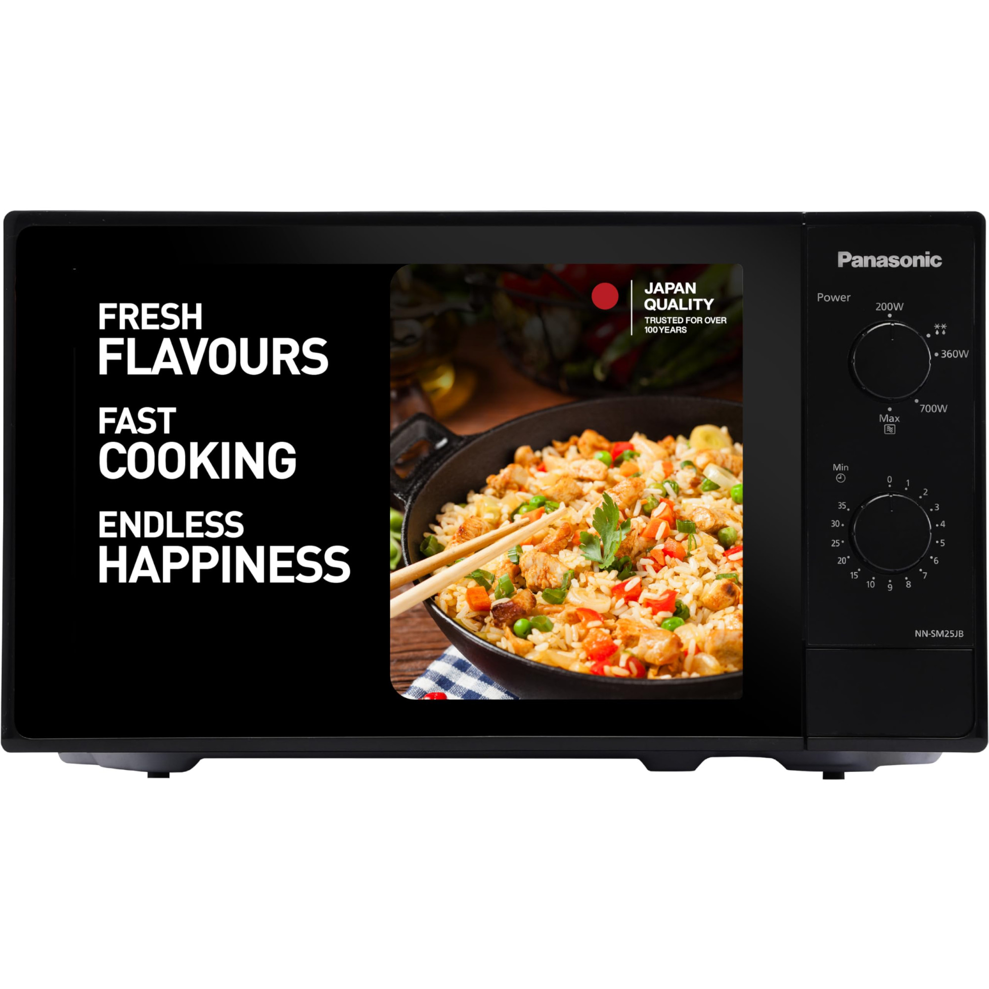 Panasonic 20 L Solo Microwave Oven NN-SM25JBFDGBlack