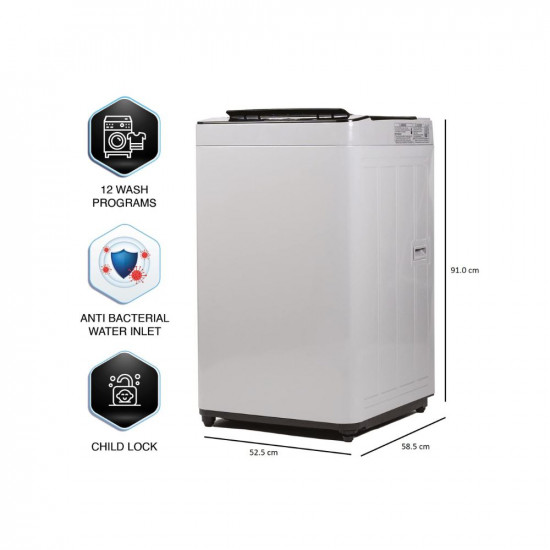 Panasonic 6 5 Kg 5 Star Fully Automatic Top Loading Washing Machine NA F65LF2MRB