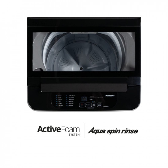Panasonic 7 Kg 5 Star Fully-Automatic Top Load Washing Machine (2022 Model, NA-F70LF2MRB, Light Grey