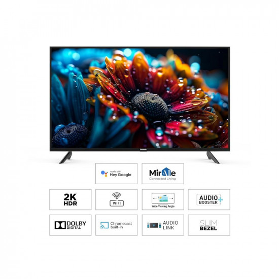 Panasonic 80 cm (32 inches) HD Ready Smart LED Google TV TH32MS660DX (Black)