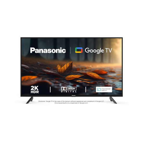 Panasonic 80 cm (32 inches) HD Ready Smart LED Google TV TH32MS660DX (Black)