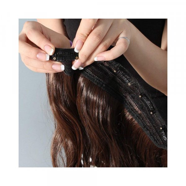Paradise 5 Clips Â¾ Head 1 Piece Hair Extensions For Women With Matt Finish No Extra Shine Hair Extensions