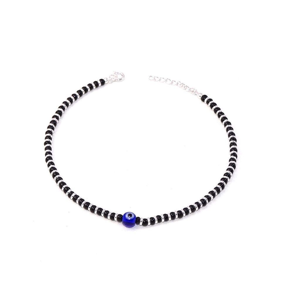 Parnika Nazariya Silver Payal (Anklets) in Pure 92.5 Sterling Silver for Girls