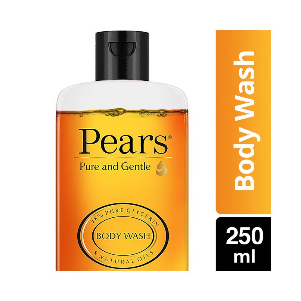 Pears Bodywash Moisturising 98% Pure Glycerine 250 ml (Free Loofah)