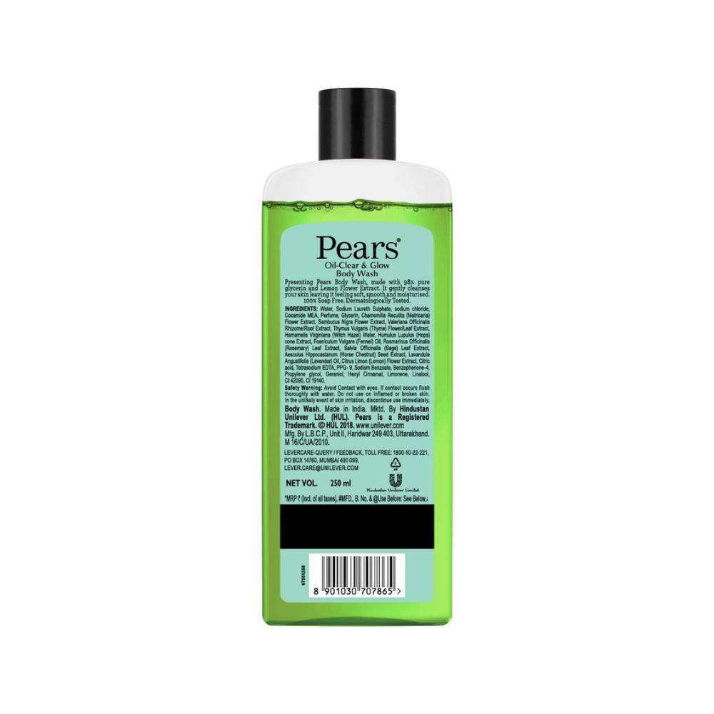 Pears Oil Clear & Glow Shower Gel 250 Ml