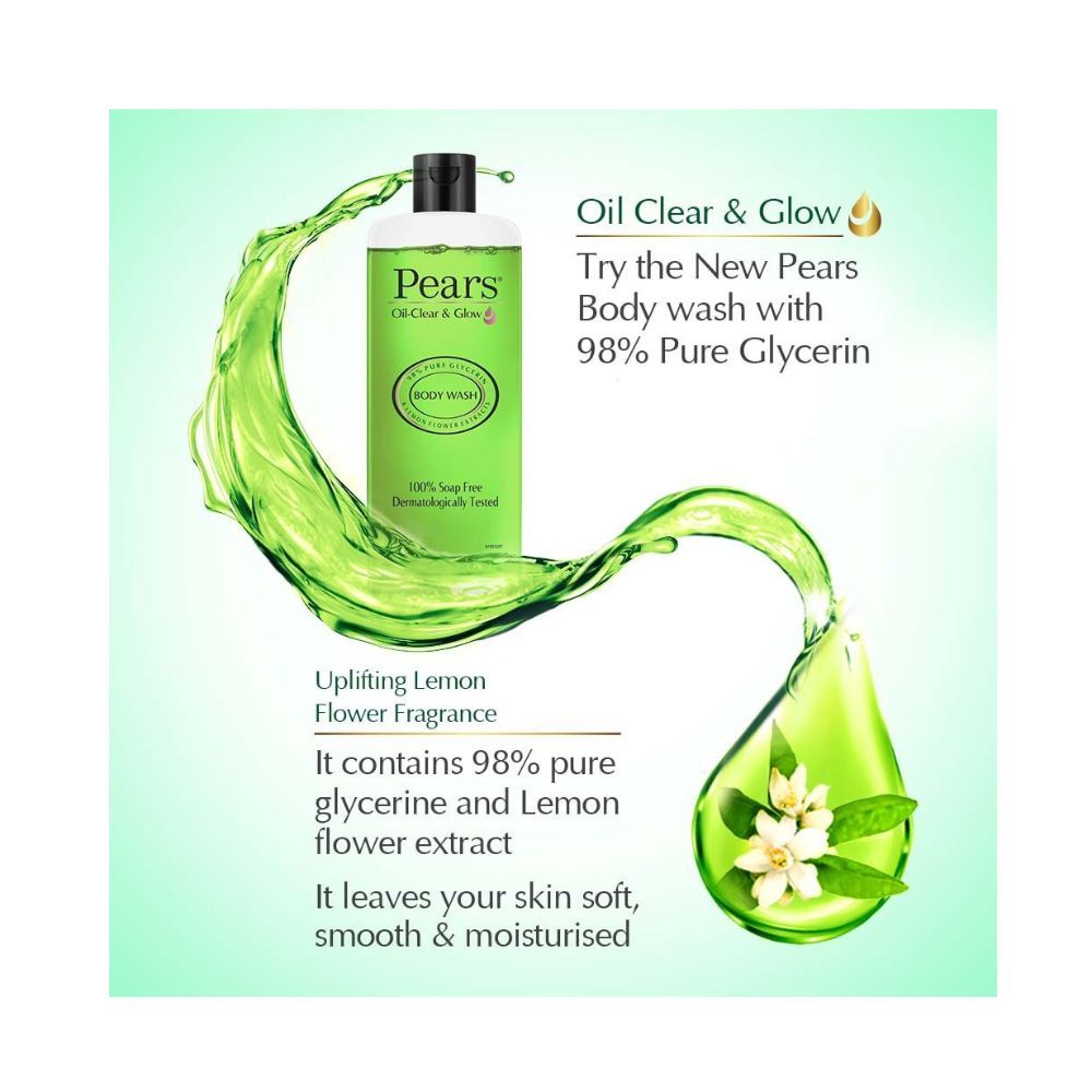 Pears Oil Clear & Glow Shower Gel 250 Ml