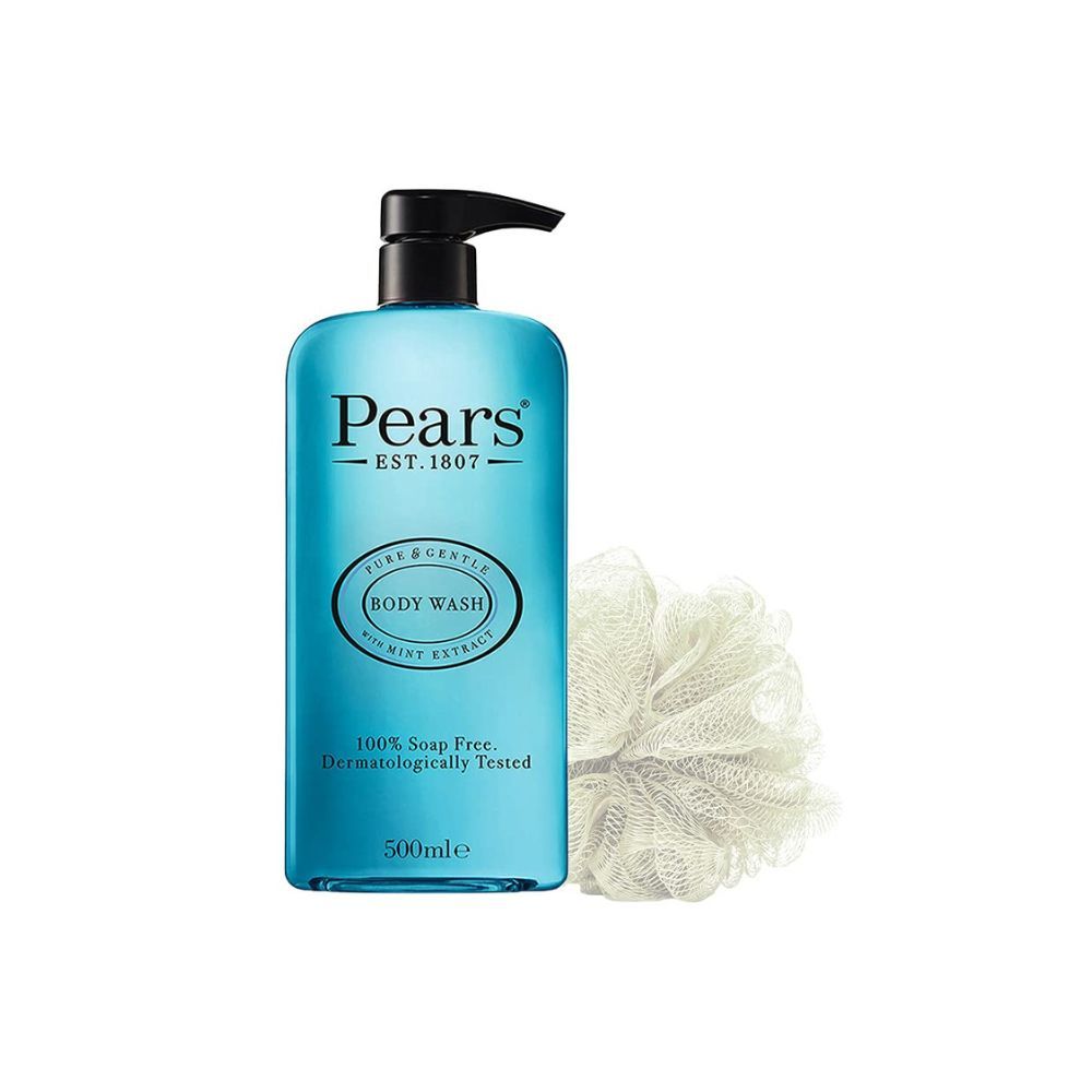 Pears Pure & Gentle Mint Extract Body Wash With Glycerin