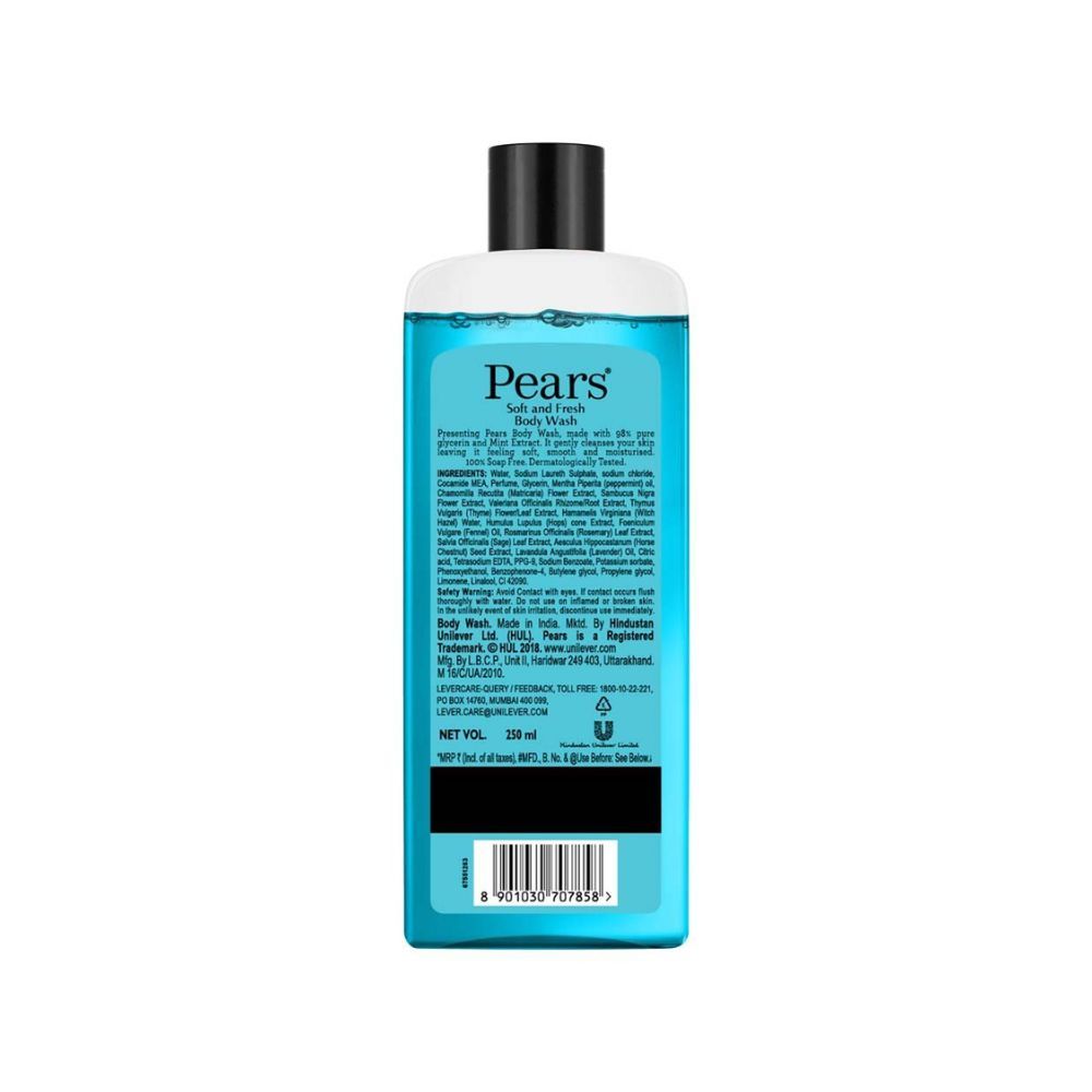 Pears Soft & Fresh Body Wash 250 ml (Combo Pack of 1)