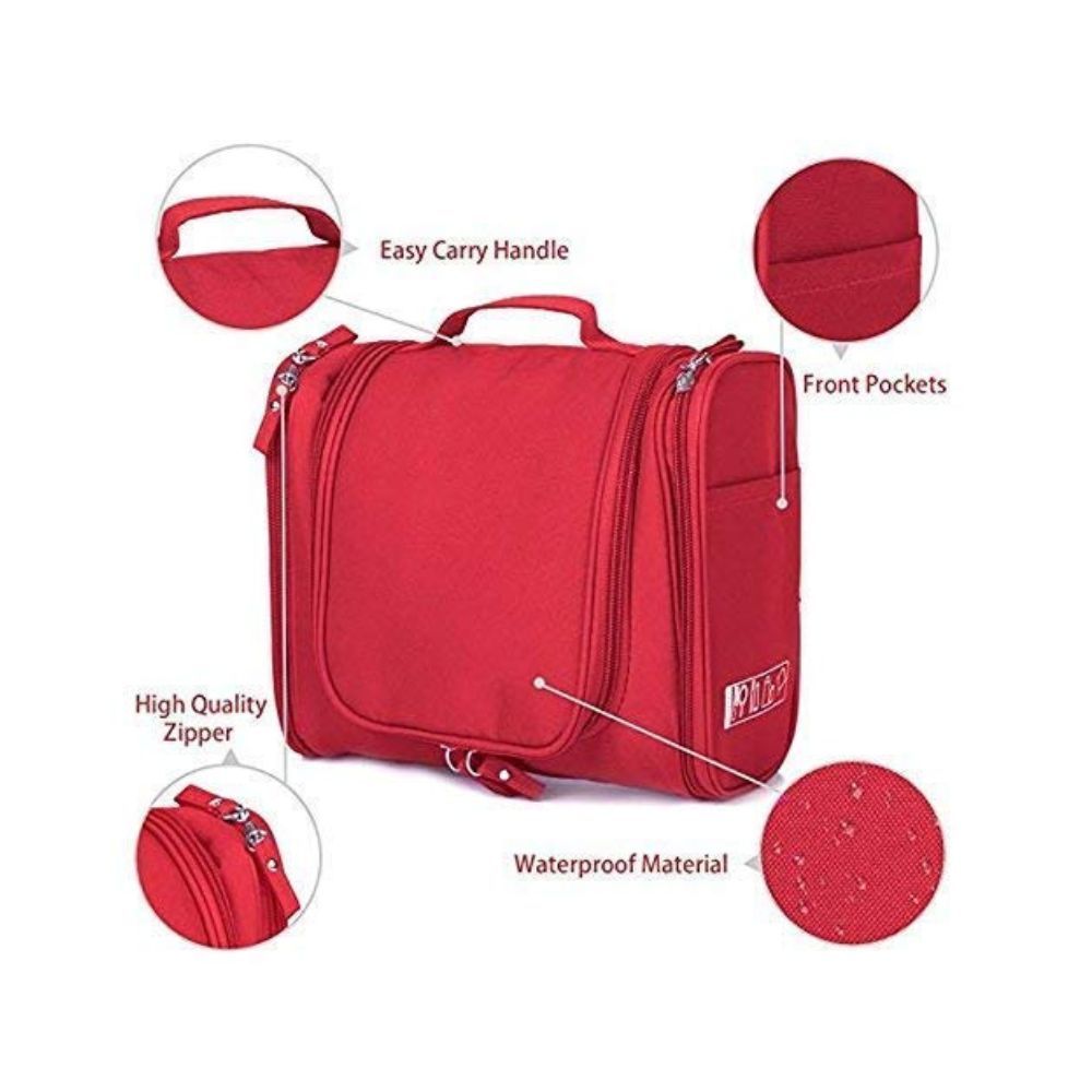 PETRICE Multifunctional Toiletry bag Large Makeup pouch Waterproof Shower Wash Bag