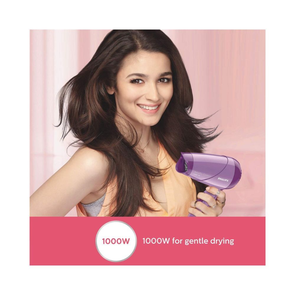 PHILIPS 1000 watts Hair Dryer (HP8100/46, Purple)