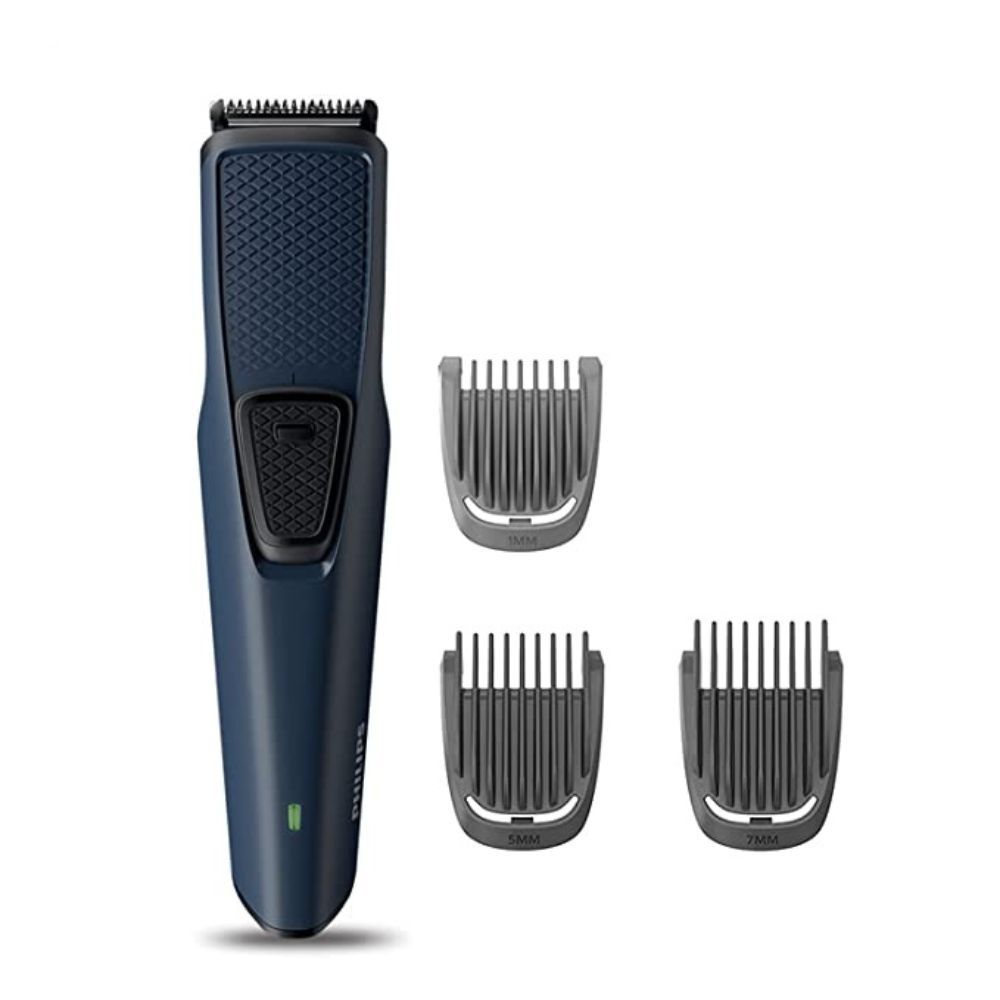 PHILIPS BT1232/15 Skin-friendly Beard Trimmer, Blue
