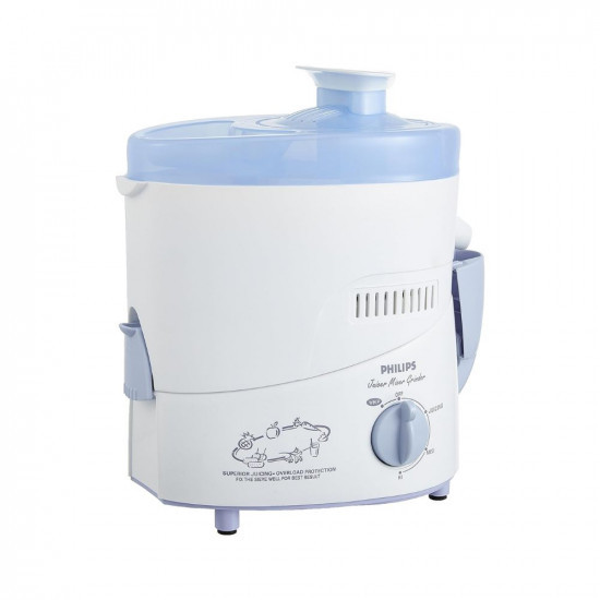 Philips Domestic Appliances HL1631/00 500-Watt 2 Jar Juicer Mixer Grinder (Blue)