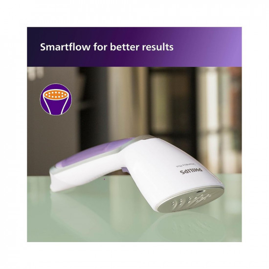Philips Handheld Garment Steamer GC360/30 - Vertical & Horizontal Steaming, 1200 Watt, up to 22g/min steam, Kills 99.9%* Bacteria
