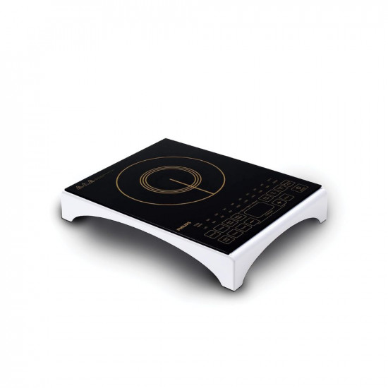 Philips Viva Collection Hd4938/01 2100-Watt Glass Induction Cooktop With Sensor Touch (Black), Sealed