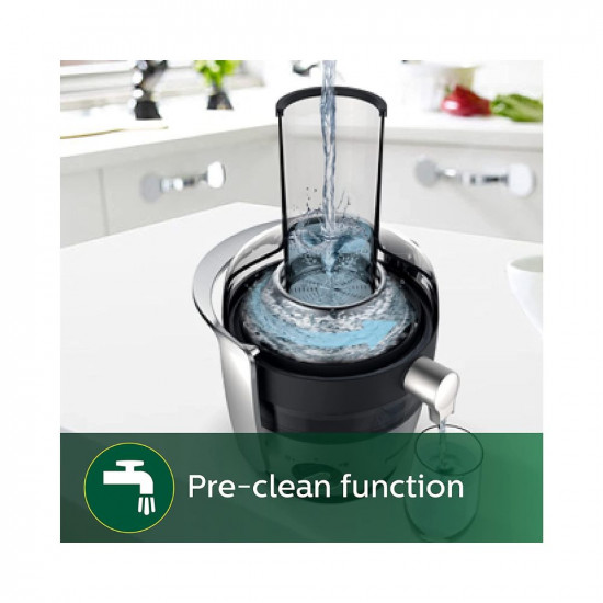 Philips Viva Collection HR1863/20 2-Litre Juicer (Black/Silver)