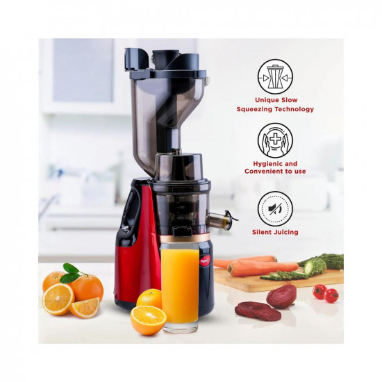 Pigeon Slow Cold Press Juicer 150 Watts (100% Copper Motor with 2 year warranty)