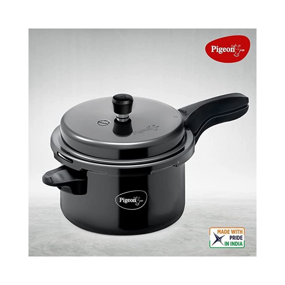 Pigeon Titanium 5 L Induction Bottom Pressure Cooker (Hard Anodized)