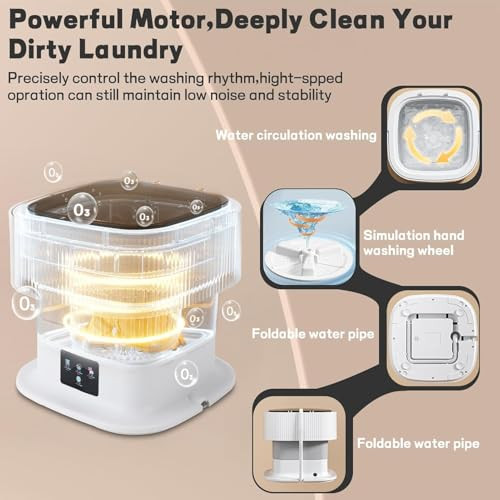 Pinzano 16 Liters Semi Automatic Top Load Portable Washing Machine - product image 4