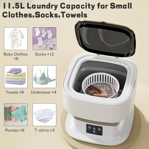 Pitinxa 16 Liters Semi Automatic Top Load Portable Washing Machine - product image 3