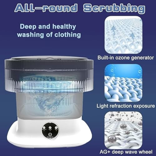 PIXILO 16 Liters Semi Automatic Top Load Portable Washing Machine - product image 2