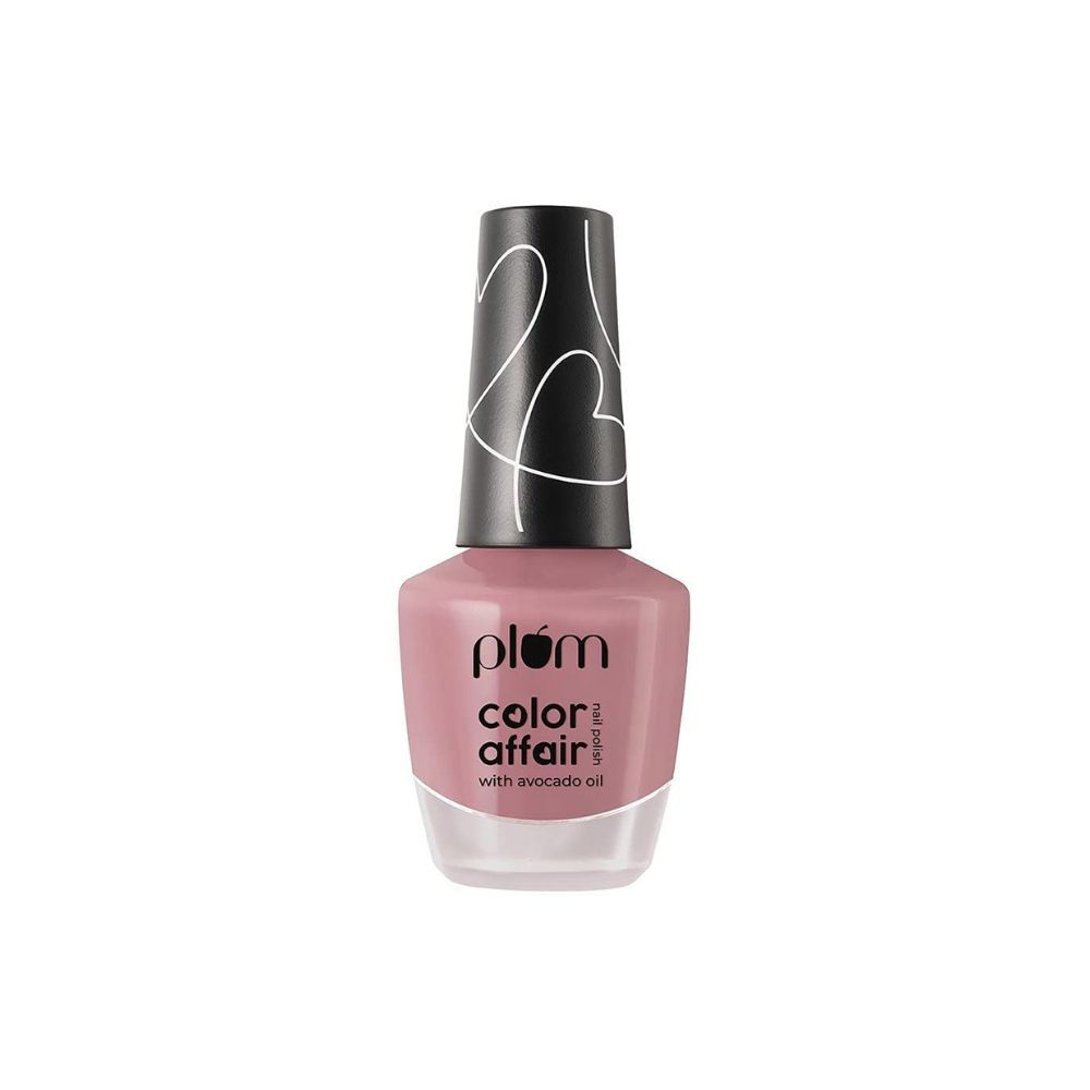 Plum Color Affair Nail Polish | 7-Free Formula |100% Vegan & Cruelty Free Nailpaint | Pink Blossom - 130 | 11 ml