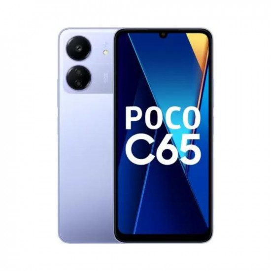 POCO C65 (Pastel Blue, 128 GB) (4 GB RAM)