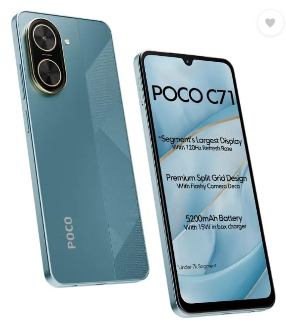 POCO C71 Cool Blue 4GB 64GB