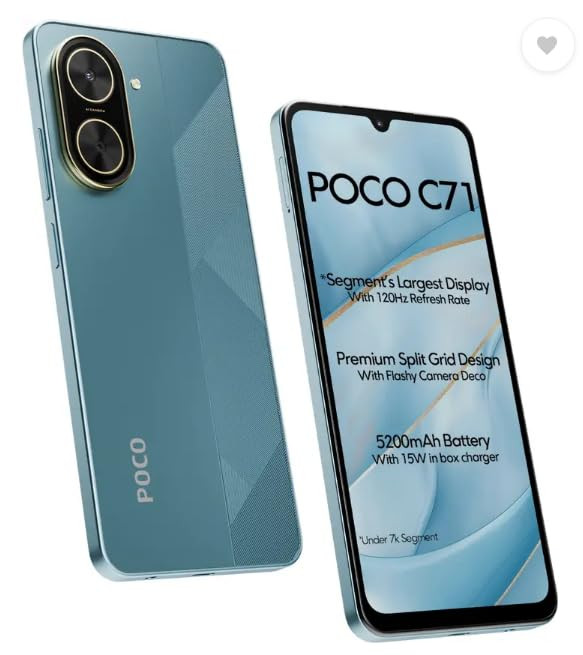 POCO C71 Cool Blue 6GB 128GB