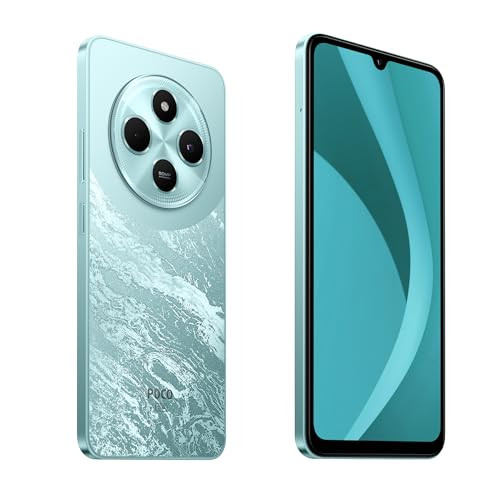 POCO C75 5G Aqua Bliss4GB RAM 128GB ROM688 inch HD Display50MP Camera5160 mAh Battery