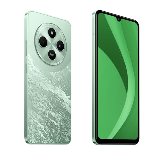 POCO C75 5G Enchanted Green4GB RAM 128GB ROM688 inch HD Display50MP Camera5160 mAh Battery