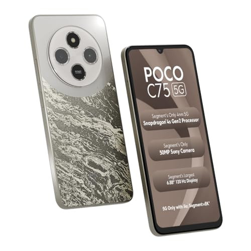 POCO C75 5G Silver Stardust 4GB 64GB