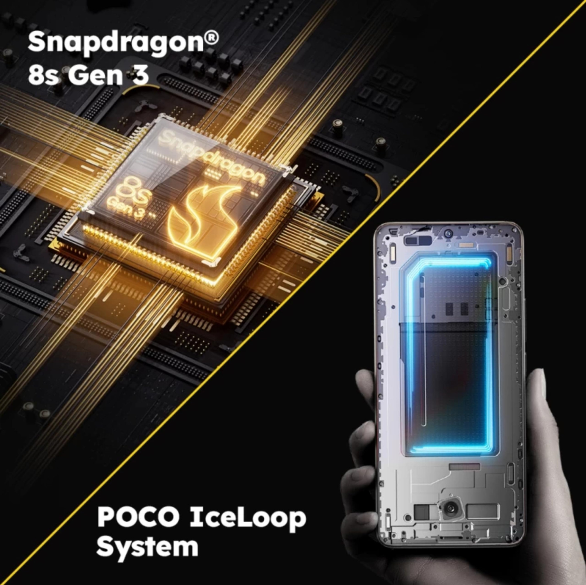 POCO F6 5G Black 8GB RAM 256GB ROM
