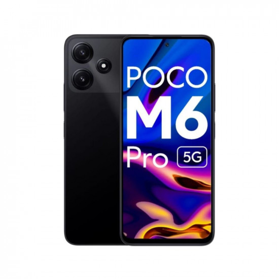 POCO M6 Pro 5G (Power Black, 128 GB) (6 GB RAM)