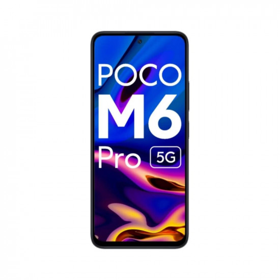 POCO M6 Pro 5G (Power Black, 128 GB) (6 GB RAM)
