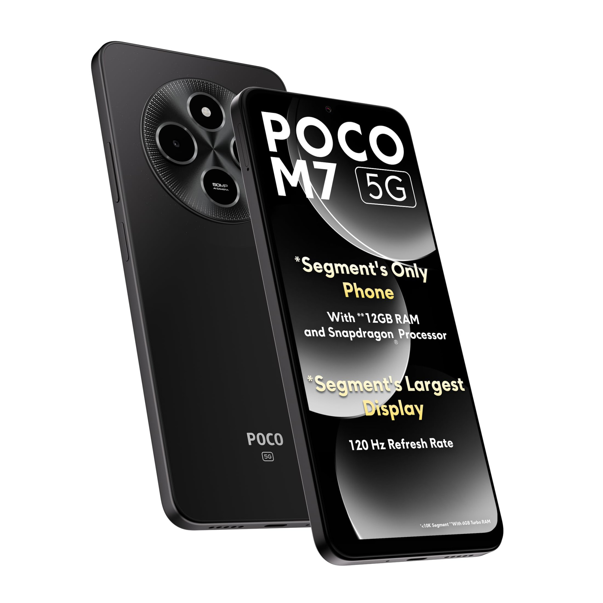 POCO M7 5G Satin Black 6GB 128GB