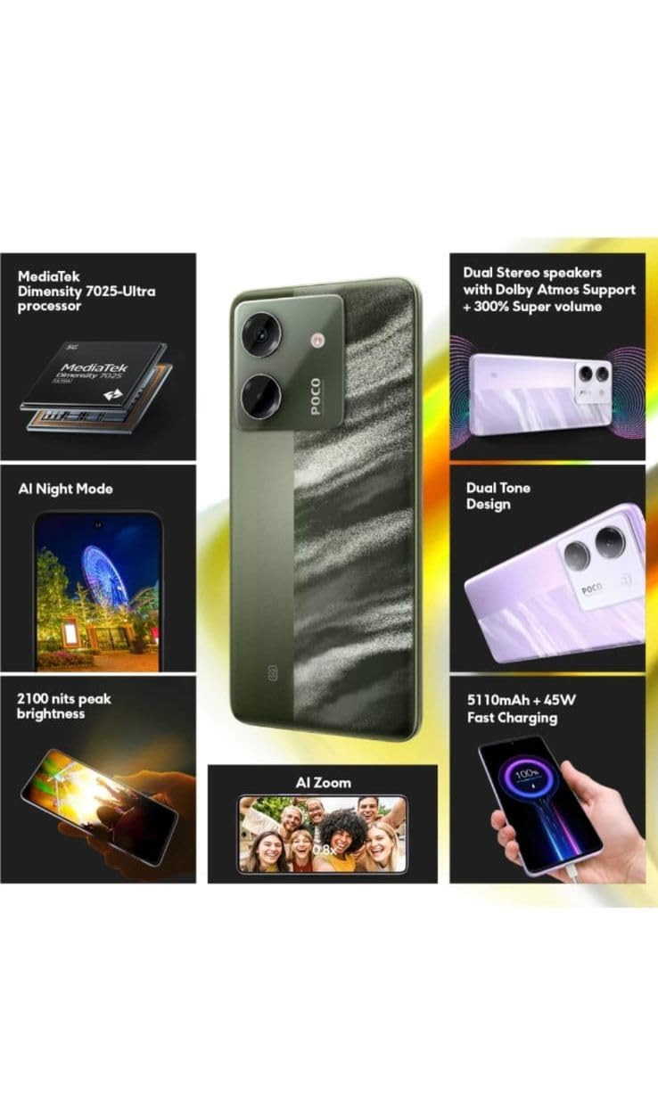 POCO M7 Pro 5G Olive Twilight 6GB 128GB