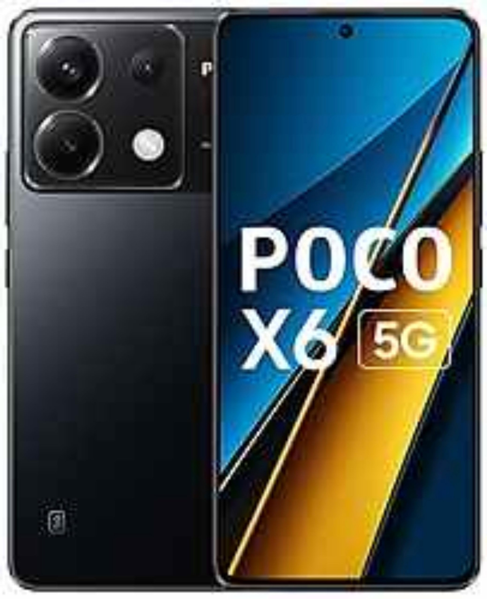 POCO X6 5G Mirror Black 8 GB RAM 256 GB Storage